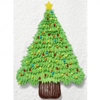 Pull-Apart Cupcake Christmas Tree image