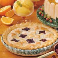 Flakey Cranberry Raisin Pie_image