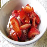 Strawberries With Balsamic Vinegar image