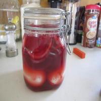 Super yummy cinnamon and beet pickled eggs_image