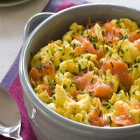 Scrambled Eggs with Smoked Salmon image