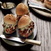 Barbecue Pulled-Turkey Sandwiches image