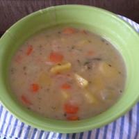 New England Clam Chowder (Dairy-Free and Low-Fat) image