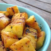 Grilled Tequila-Cilantro Pineapple_image