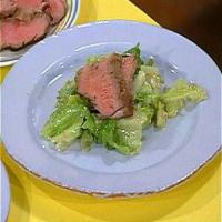 Beef Brutus: Caesar Salad with Sliced Sirloin Steak_image