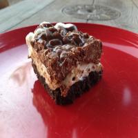 Ultimate Rich Peanut Butter Marshmallow Crispie Brownie Bars image