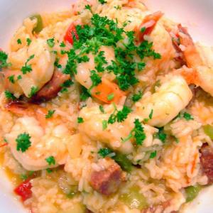 Chorizo, Shrimp and Rice image