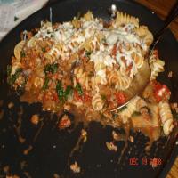 Ground Beef and Spinach Pasta Bake_image