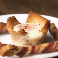 Egg Cups and Bacon Soldiers Recipe by Tasty image