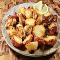 Lemon-Garlic Roasted Potatoes image