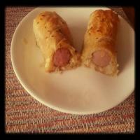 Pigs in a Blanket with Sauerkraut and Mustard_image