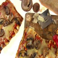 Grilled Mixed Mushroom Pizza image