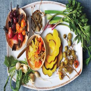 Pickle-Dressed Acorn Squash and Beets_image
