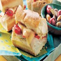 Turkey and Roasted Red Pepper Sandwich image
