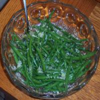 Parmesan Green Beans image