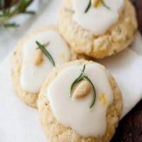 lemon rosemary cookies image