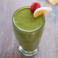 Strawberry & Banana Green Smoothie Recipe - (4.5/5)_image
