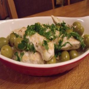 Low Fat Chicken With Lemon and Olives_image