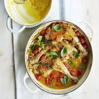 Summer braised chicken with tomatoes image