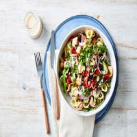Mixed bean pasta salad_image