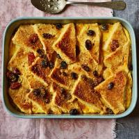 Bread and butter pudding image