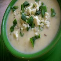 Creamy Celery Soup With Blue Cheese image