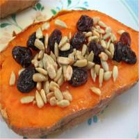 Baked Sweet Potato With Topping_image