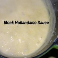 Mock Hollandaise Sauce image