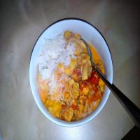 Cauliflower Curry With Chicken image