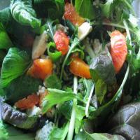 Arugula, Blood Orange and Bleu Cheese Salad_image
