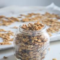 Healthy Peanut Butter Granola_image