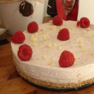 No Bake Raspberry Cheesecake image