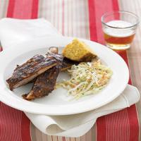 Grilled Spare Ribs with Barbecue Sauce image