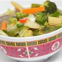 Chinese Chicken Vegetable Soup image