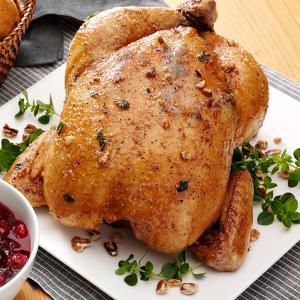 Roasted Chicken With Pecans and Cranberries_image