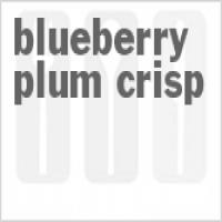 Blueberry Plum Crisp_image