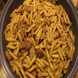 Italian Sausage and Penne Pasta, Simple One Pan Meal image