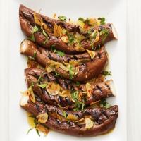 Grilled Eggplant with Mint_image