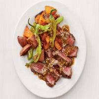Steak with Ginger Butter Sauce_image