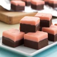 Layered Chocolate-Strawberry Fudge_image