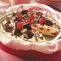 Chocolate-Cherry Ice Cream Pie image