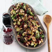 Roasted Brussels Sprouts with Pomegranate Molasses_image