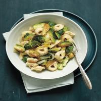 Tortellini with Lemon and Brussels Sprouts image