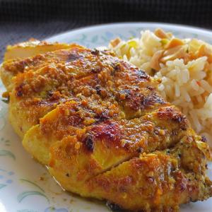 Grilled Chicken With Thai-Spiced Oil_image