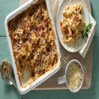 Cheesy Chicken and Bacon No-Boil Pasta Bake_image