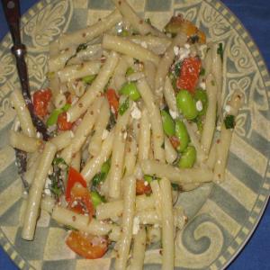 Pasta With Green Soybean Salad_image