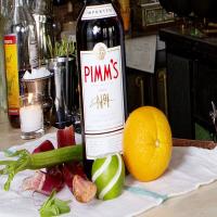 Pimm's Cup With Watermelon image