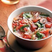 Tomato Spinach Soup image