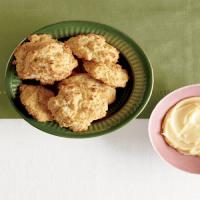 Buttermilk-Cornmeal Drop Biscuits with Honey Butter image