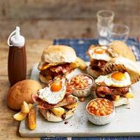 The Great British breakfast bap image